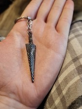 Hollow Knight Nail Keychain Pure Metal Key Chain Key Ring