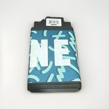 NEW NEFF Trifold Geometric Wallet 80  s-90  s Saved By The Bell Streetwear Y2K