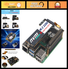 PCIe to M.2 NVMe SSD Adapter Board for Raspberry Pi 5 - Supports 2230/2242/2280