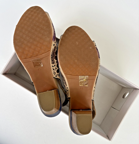 Spring Step L'Artiste Racouel Women's Leather Shoes Sandals Size 41 Euro (US 10) - Picture 13 of 13