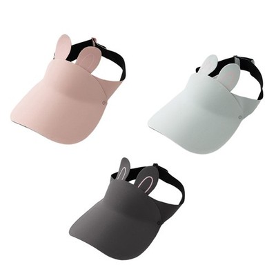 Toddlers Baby Hat Breathable Sun Visor Hat Empty Top Soft Hat Nursery Sunshades