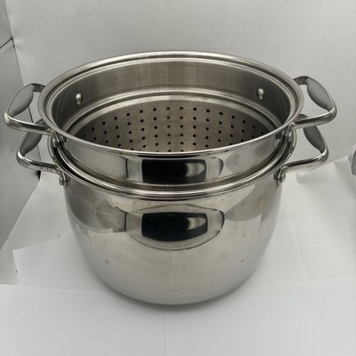 Tools of the Trade Belgique Pot Strainer Lid 11 Qt Stainless 20229 Double Boiler
