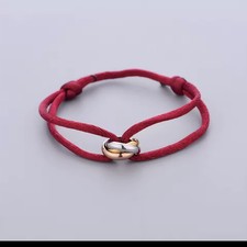 Trinity Edelstahl Armband – Dreifarbiger Kreisanhänger | Einstellbares Band