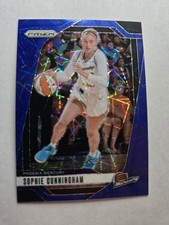 2024 Prizm WNBA Blue Velocity Lazer 117 Sophie Cunningham Indiana Fever AA7