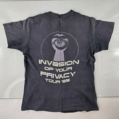 Vintage RATT Shirt Mens Medium Invasion Of Your Privacy Tour 1985