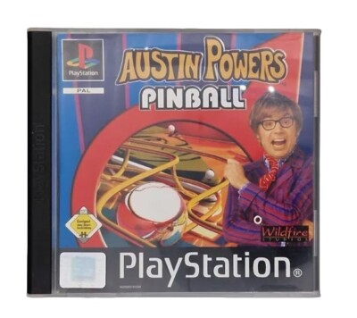 Austin Powers Pinball PAL Sony Playstation 1 PS1 PSone PSX OVP Handbuch