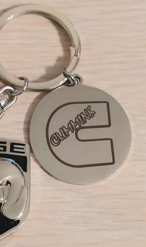Dodge Ram 3D Keyring with Cummins Tag - Picture 2 of 2