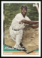 2024 Topps Archives Monte Irvin New York Giants