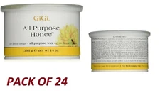 GiGi WAX #0330 All Purpose Honee Wax 14 oz. (24 Pack)