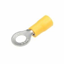RV5.5-6Insulated CrimpTerminal, Ring Spade Wire Connector Yellow for AWG12-10✦KD