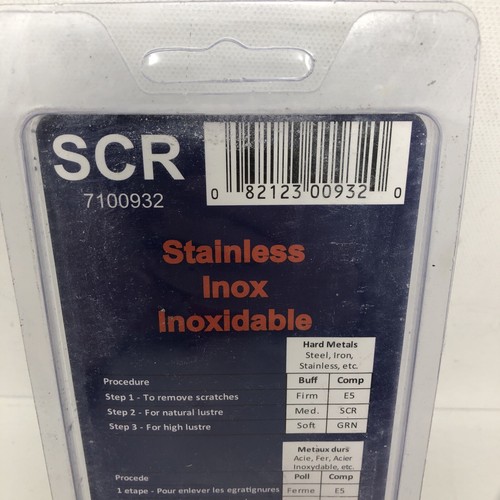 Dico Scr Stainless Buffing Compound, Gray, Brick {SCR-7100932} - Picture 3 of 6