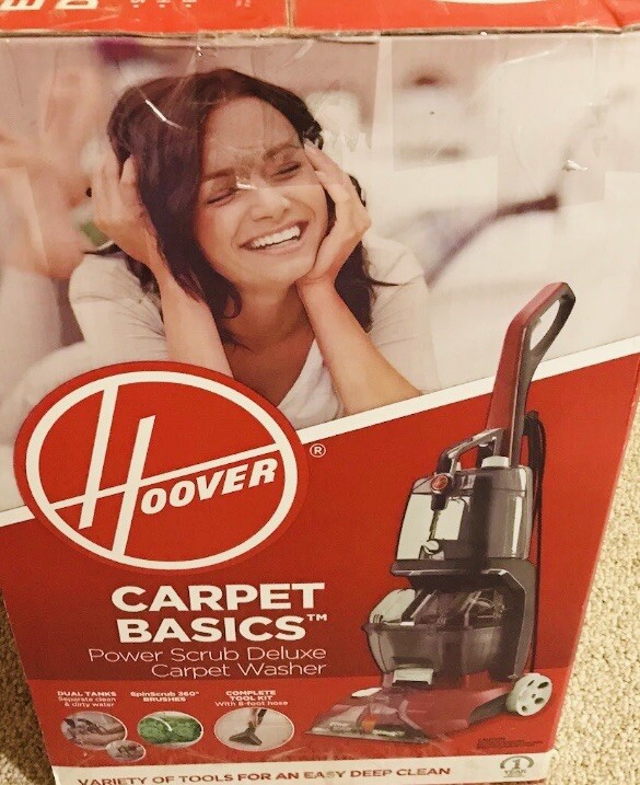 Hoover Carpet Basics FH50150NC Power Scrub Deluxe Carpet Washer New