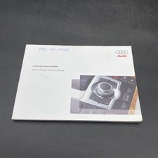 5.08 AUDI Infotainment / MMI Operating Instructions Manual Supplement 2010 