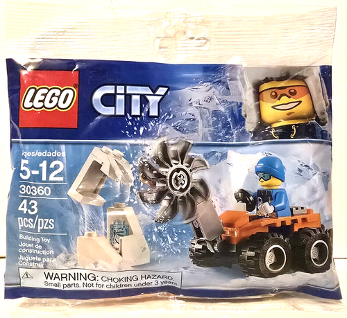 LEGO - LEGO City - Arktis Eissäge Polybeutel Neu Polybeutel 43 Teile - 30360