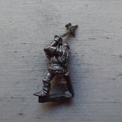Citadel Warhammer 80er Empire C26 Mann am Arm mit Stange Axt D