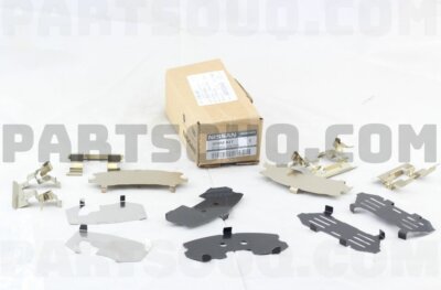 NISSAN JUKE F15 Bremsbeläge Hardware Kit vorne D1080JA00A NEU ORIGINAL