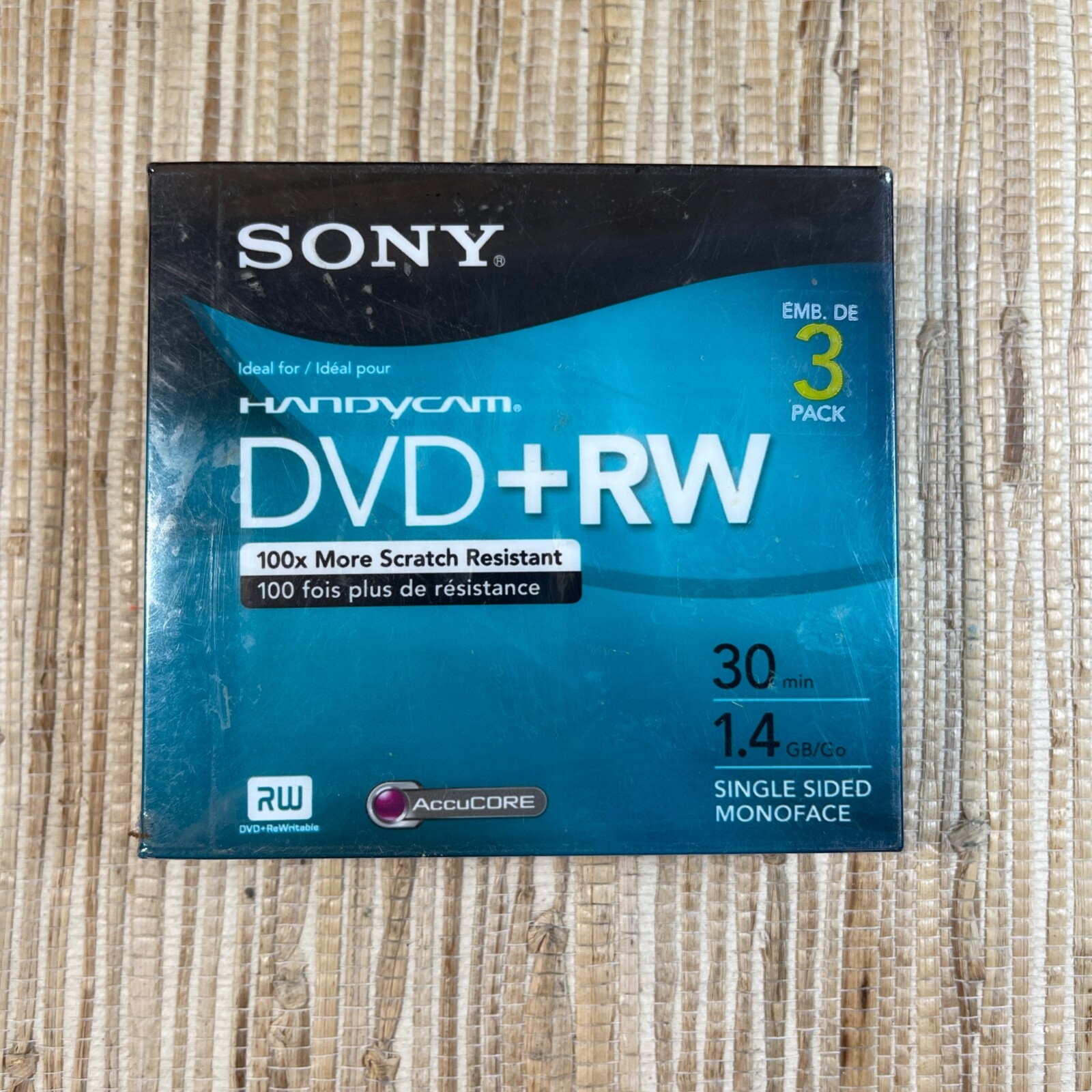 Sony Handycam Dvdrw Rewriteable 8 Cm 30 Min 1.4 GB 7 Mini DVD Disks