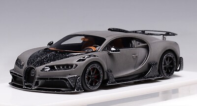 1/43 T&P Bugatti Chiron Mansory Centuria in Matte Grey carbon Fiber  99 pieces