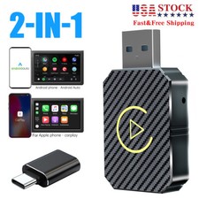 2 in 1 USB Wireless CarPlay Adapter Dongle Ca...