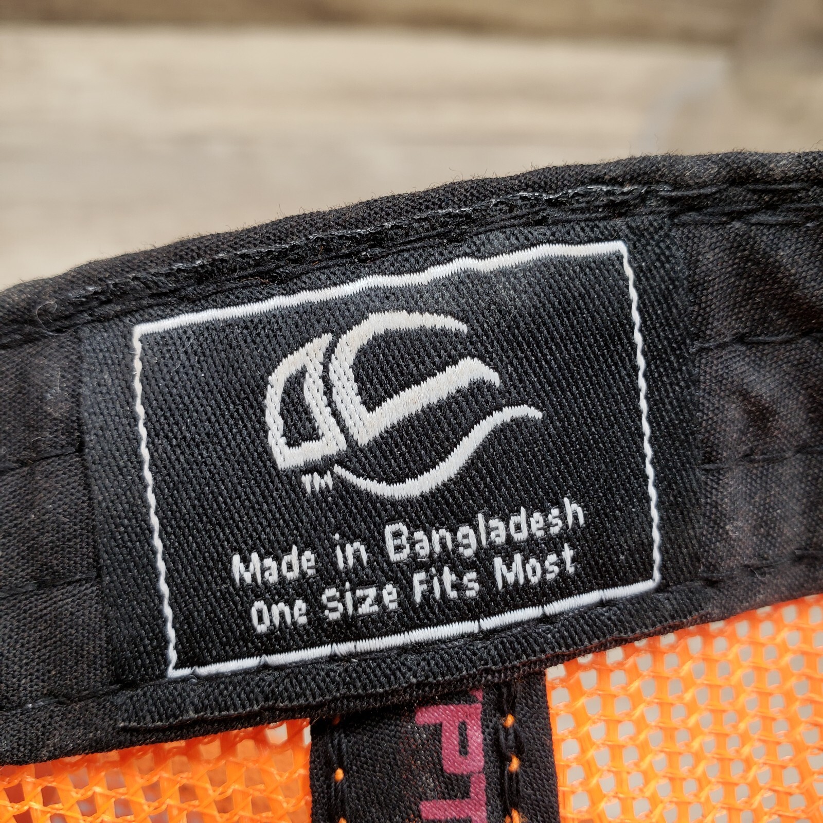 Kryptek Camo Hat Cap Strap Back Blaze Orange Mesh… - image 8