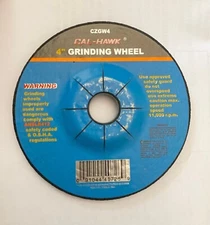 CAL HAWK CZGW4 4" Grinding Wheel 25 pack