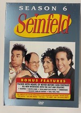 Seinfeld - Season Six 6 DVD, 2005, 4-Disc Set NEW/Sealed with Bonus Features