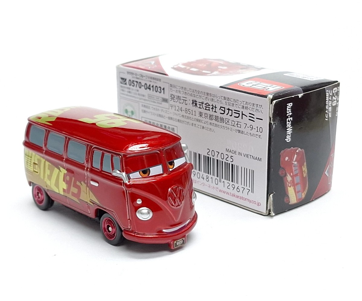 Tomica Disney CARS C-29 Fillmore Volkswagen RRC Type Rust-Eze Wrap