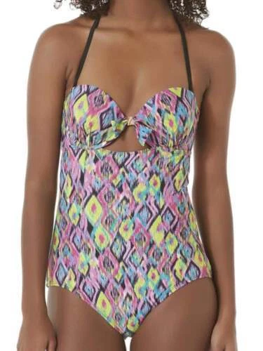 Bongo Geometric Regular Size Swimwear for Women
