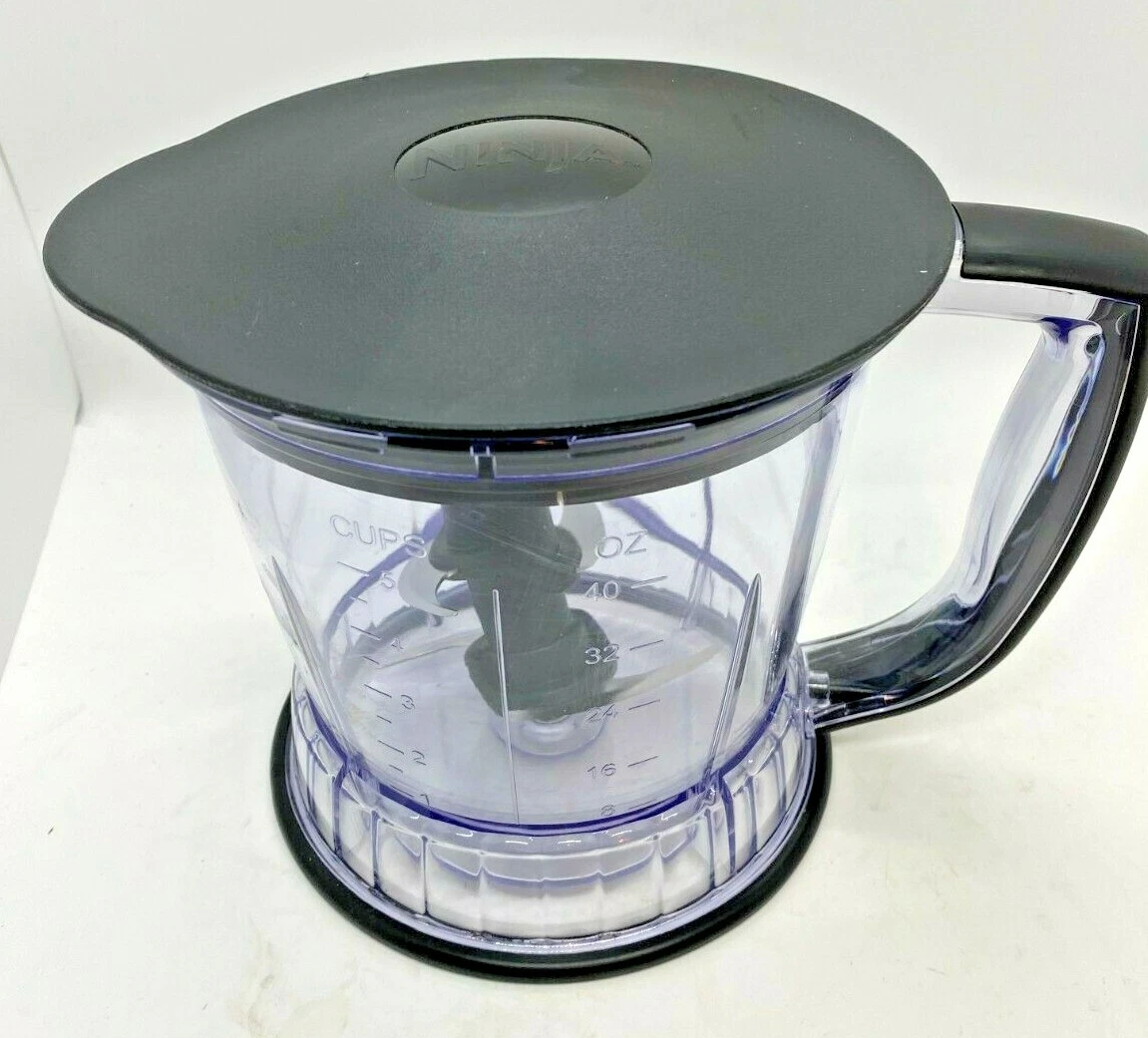 Ninja Master Prep Pro 40oz 5 Cup Blender Pitcher Lid Replacement Round Blade
