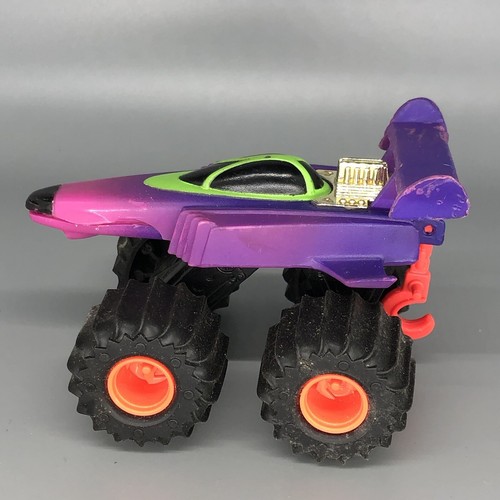 Coche camión monstruo Mattel 1992 de colección paquete de ataque Rip Rat - Imagen 3 de 7