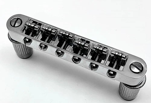 Roller Saddle Tune-O-Matic Bridge for Import Epiphone Gibson LP SG, ES, Dot