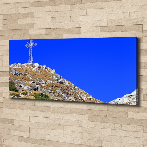 Tableau Tulup Sur Toile - Paysage De Lac à L'ouest - 125x50cm - Déco Murale