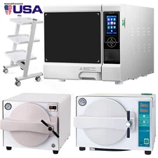 US Dental Autoclave Steam Sterilizer Medical Lab Class B Drying/w/ Printer /Cart