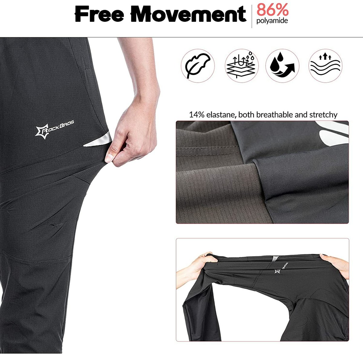 Pantaloni Mtb Invernali Endura MT500 Uomo Pantaloni Da Bici