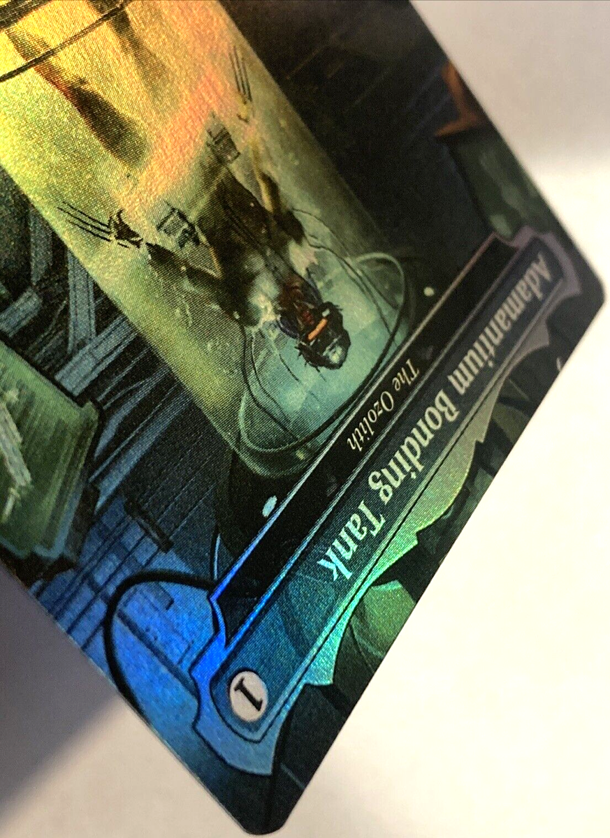 MTG Adamantium Bonding Tank - The Ozolith RAINBOW FOIL Secret Lair
