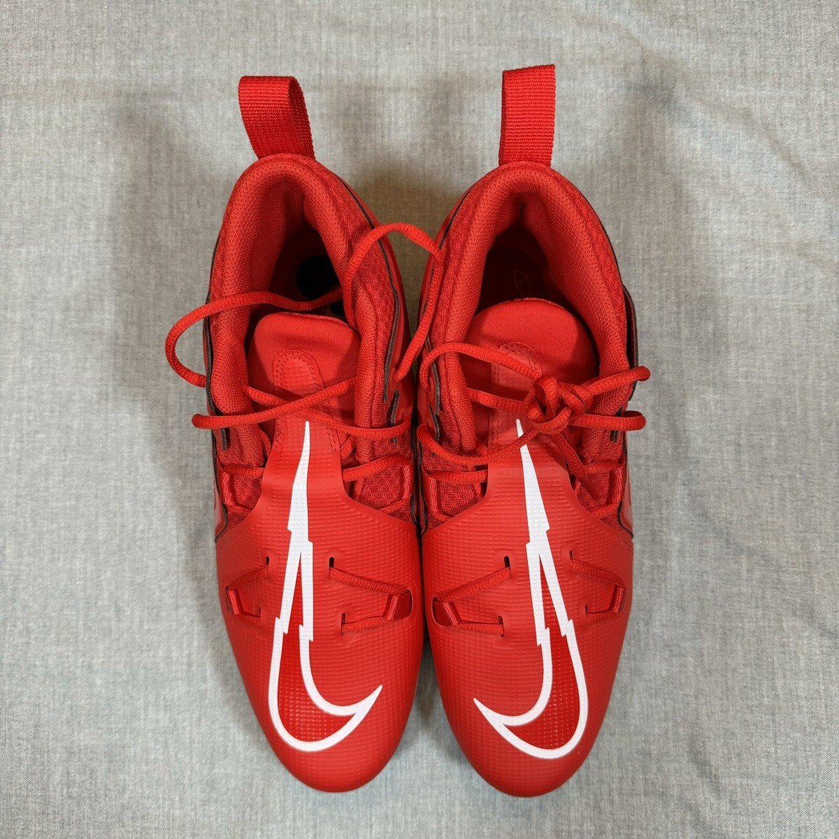 Nike Alpha Menace Pro 3 Size 11.5 Football Cleats Red Active 