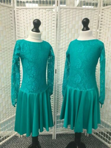 SIZE 1 (6-7 YRS) BALLROOM AND LATIN DRESSES AND TRIO DANCEWEAR brand new D4L - Picture 34 of 64