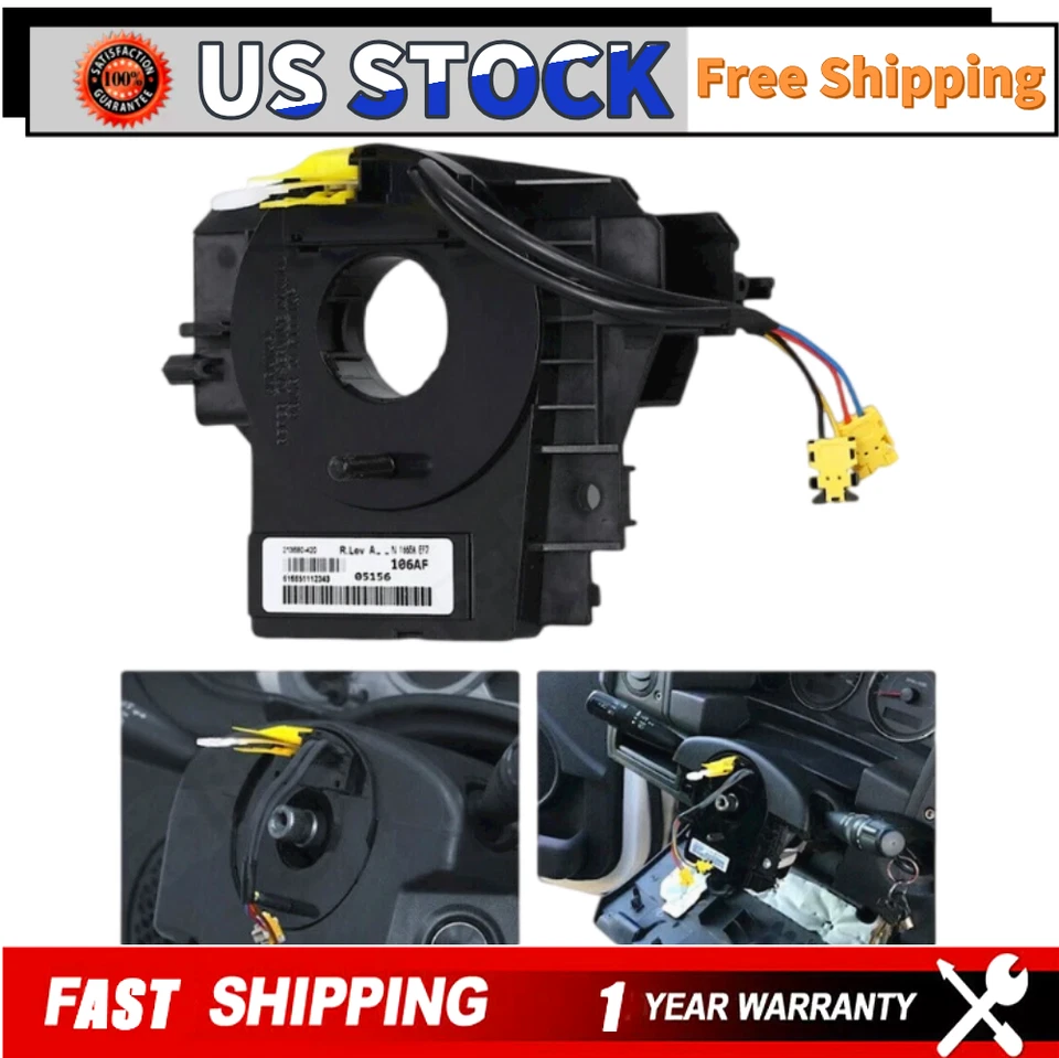 NUEVO resorte de reloj de alta calidad 68003217AF compatible con Dodge Caliber 2007-2012 Foto 2 de 4