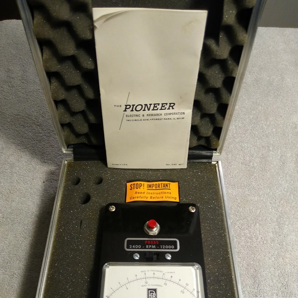 Tacómetro fotográfico Pioneer modelo 36 vintage Foto 2 de 4
