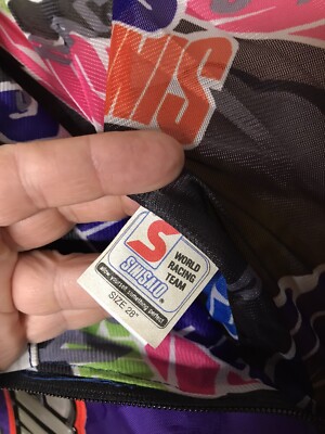 NWT nos Vintage Sinisalo Racewear System Pure Moto Motocross SCX