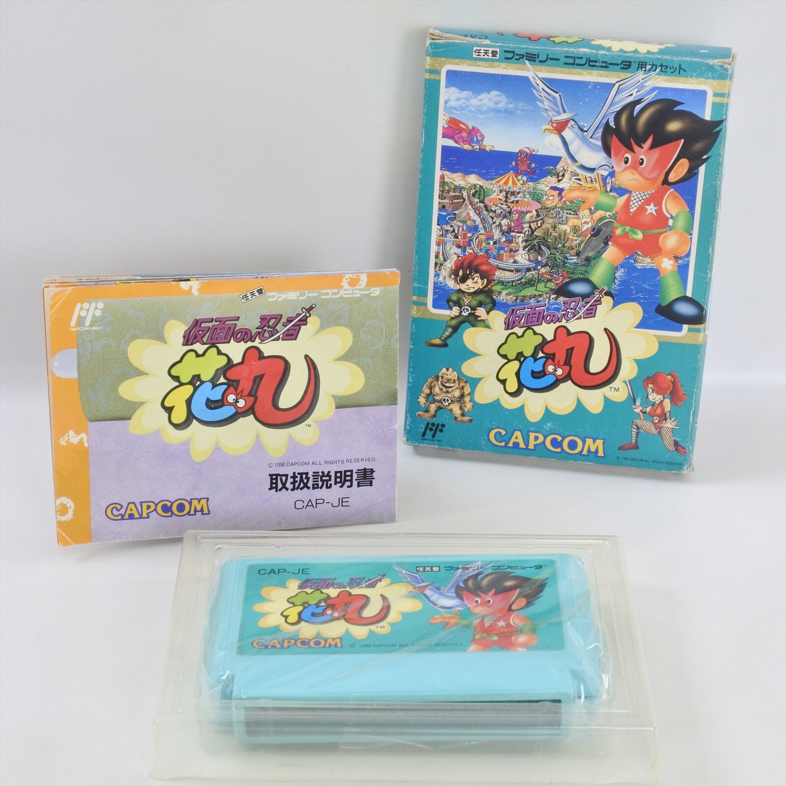 KAMEN NO NINJA HANAMARU Famicom Nintendo d074 fc