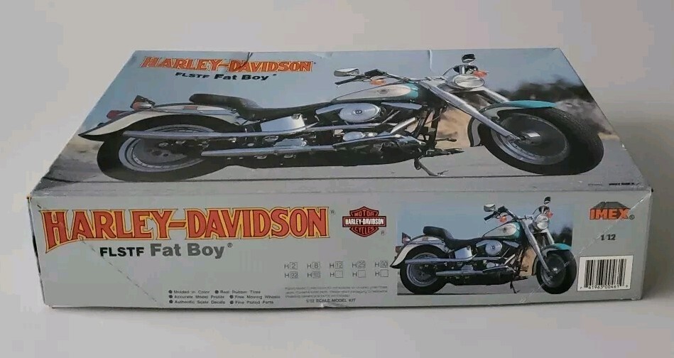 IMAI ハーレーダビッドソン FLSTF FAT BOY 1/12 プラモデル HARLEY DAVIDSON FLSTF FAT BOY VINTAGE IMEX 1/12 MOTORCYCLE