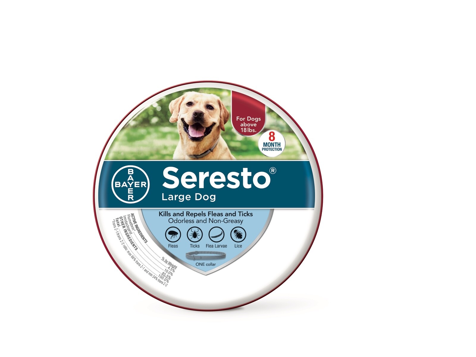 Seresto Flea & Tick 8 Month Collar for Large Dogs over 18 lbs eBay