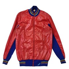 Decathlon 80s Vintage Red & Blue Zipped Jacket Women's Size 14