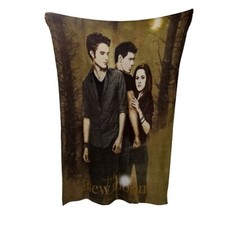 Twilight New Moon Fleece Throw Blanket Tapestry Edward Bella Jacob 66x44