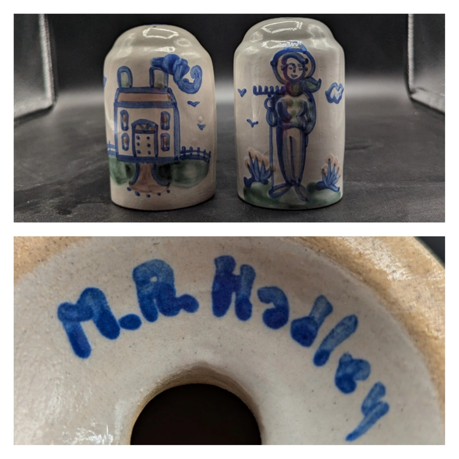 M.A. Hadley Pottery Salt and Pepper Shakers - Thumbnail 4