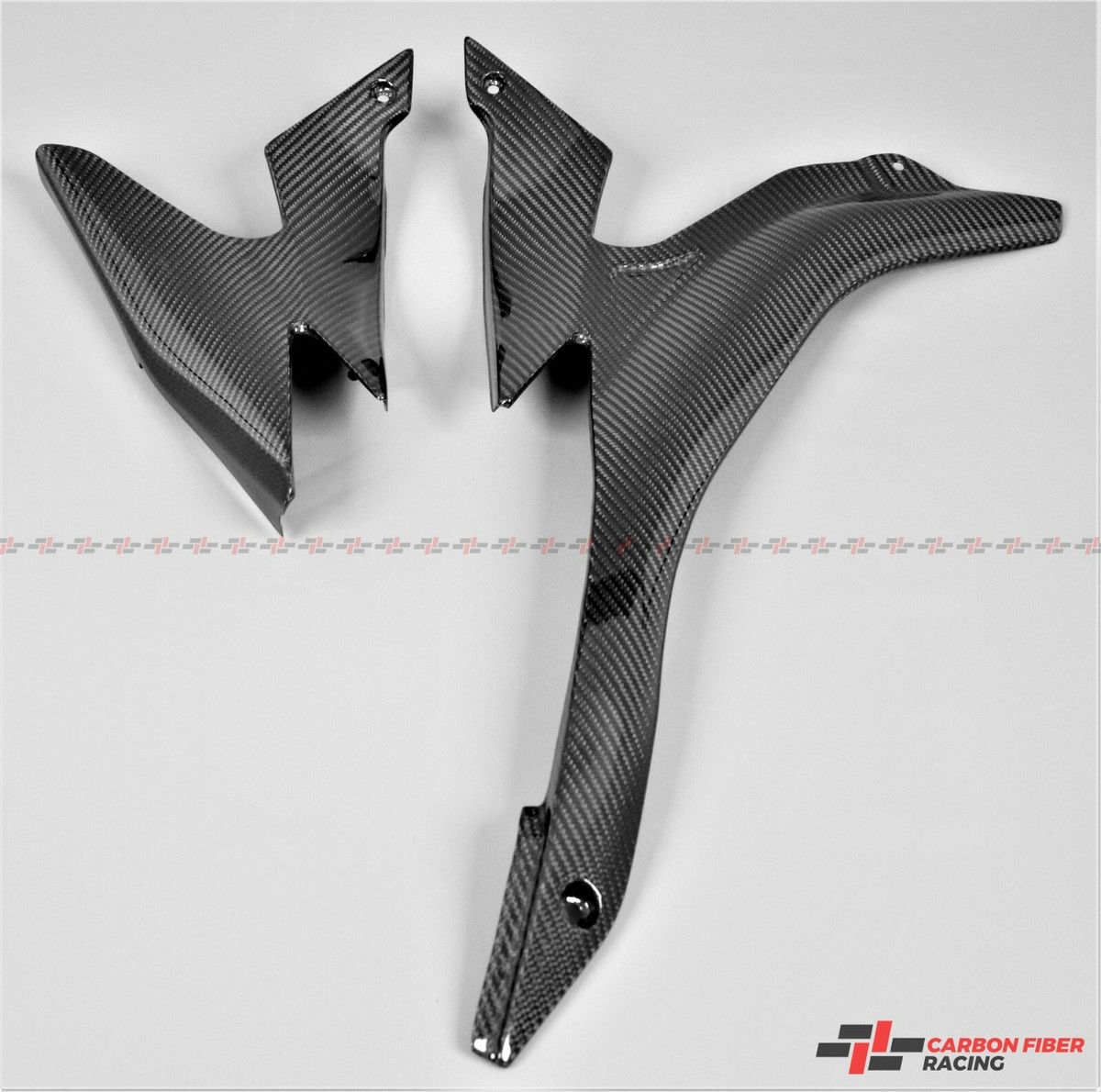 2007-2008 Kawasaki Ninja ZX-6R Seat Side Panels - 100