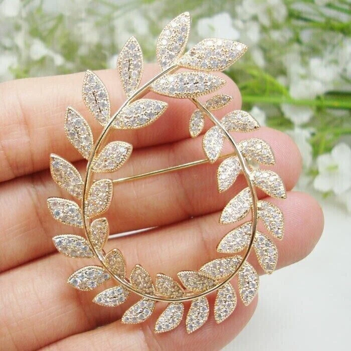 Diamond brooch pin deals