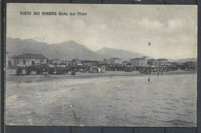 1912 FORTE DEI MARMI VIEW FROM THE SEA