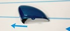FORD PUMA 2020-2023 GENUINE MIRROR COVER RIGHT DRIVER SIDE O/S BLUE WAVE
